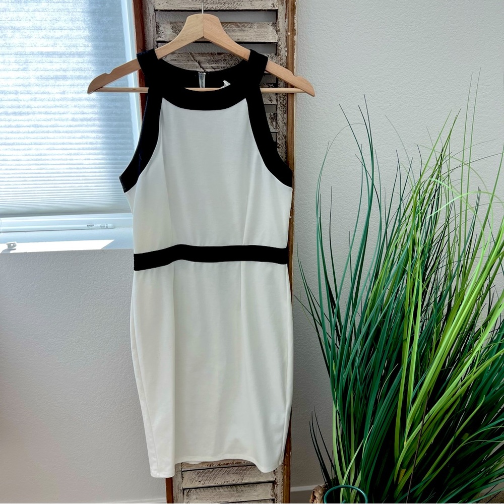 H&M color block dress